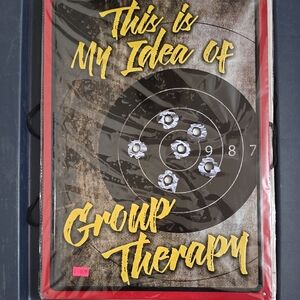 Group Therapy Target Poster